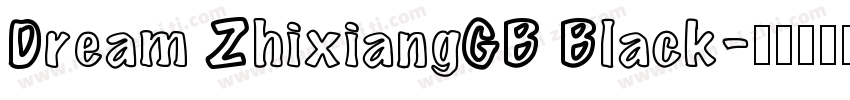 Dream ZhixiangGB Black字体转换